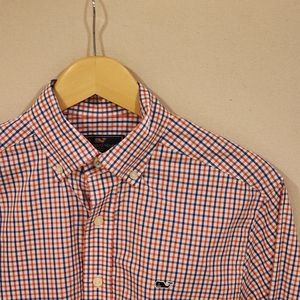Vineyard Vines Classic Fit Whale Shirt XS